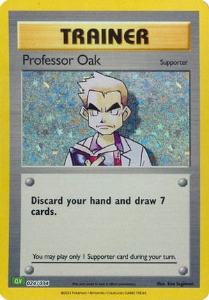 Professor Oak (CLV) - 24/null [Trading Card Game Classic] Holofoil