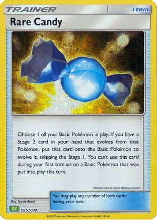 Rare Candy (CLV) - 25/null [Trading Card Game Classic] Holofoil