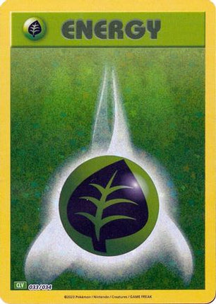 Basic Grass Energy - 33/null [Trading Card Game Classic] Holofoil