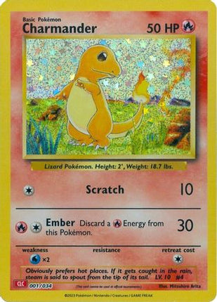 Charmander - 1/null [Trading Card Game Classic] Holofoil