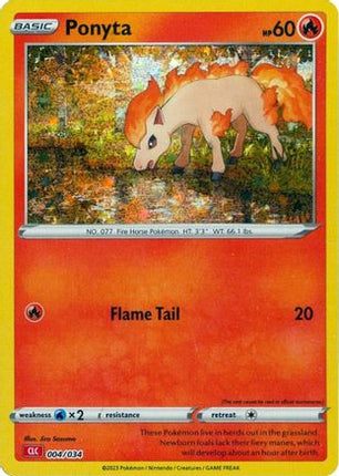 Ponyta - 4/null [Trading Card Game Classic] Holofoil