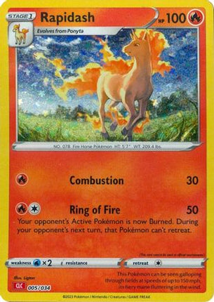 Rapidash - 5/null [Trading Card Game Classic] Holofoil