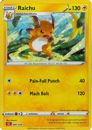 Raichu - 9/null [Trading Card Game Classic] Holofoil