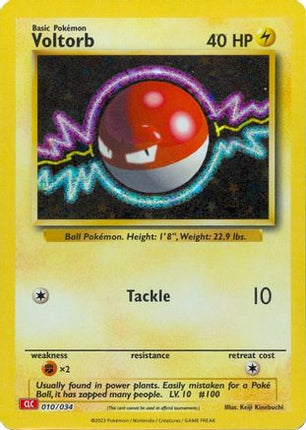 Voltorb - 10/null [Trading Card Game Classic] Holofoil