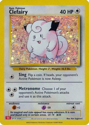Clefairy - 13/null [Trading Card Game Classic] Holofoil