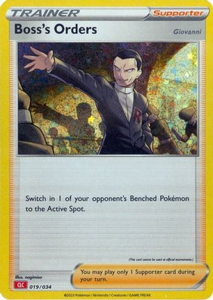 Boss's Orders (CLC) - 19/null [Trading Card Game Classic] Holofoil