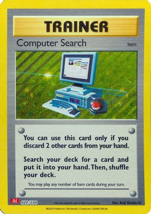 Computer Search (CLC) - 20/null [Trading Card Game Classic] Holofoil