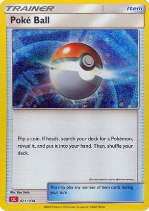 Poke Ball (CLC) - 21/null [Trading Card Game Classic] Holofoil