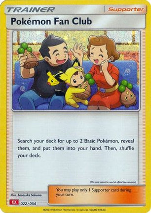 Pokemon Fan Club (CLC) (22) [Trading Card Game Classic] Holofoil