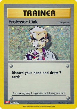 Professor Oak (CLC) - 23/null [Trading Card Game Classic] Holofoil