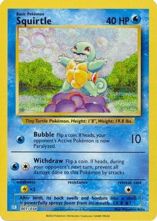 Squirtle - 1/null [Trading Card Game Classic] Holofoil