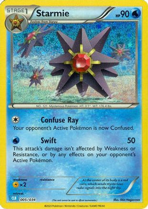 Starmie - 5/null [Trading Card Game Classic] Holofoil