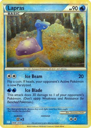 Lapras - 8/null [Trading Card Game Classic] Holofoil
