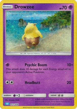 Drowzee - 11/null [Trading Card Game Classic] Holofoil