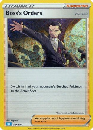 Boss's Orders (CLB) [Trading Card Game Classic]