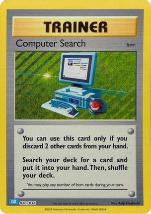 Computer Search (CLB) - 20/null [Trading Card Game Classic] Holofoil