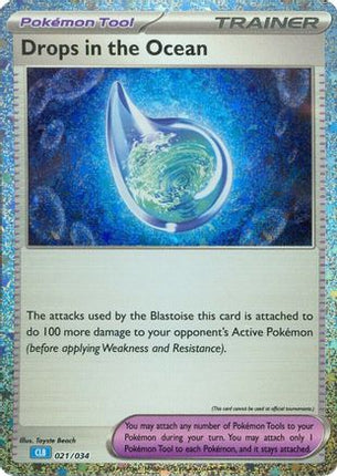 Drops in the Ocean - 21/null [Trading Card Game Classic] Holofoil