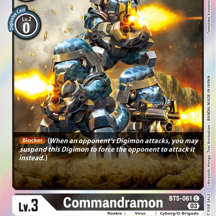 Commandramon [BT5-061] (Winner Pack -Blast Ace-) [Battle of Omni Promos]