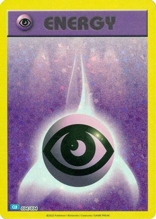 Basic Psychic Energy - 34/null [Trading Card Game Classic]