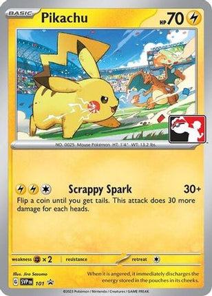 Pikachu - 101 - 101/null [SV: Scarlet & Violet Promo Cards]