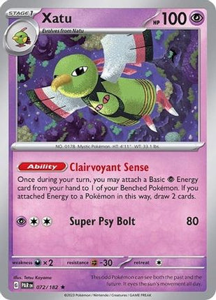 Xatu - 072/182 (Non-Holo) [Deck Exclusives]