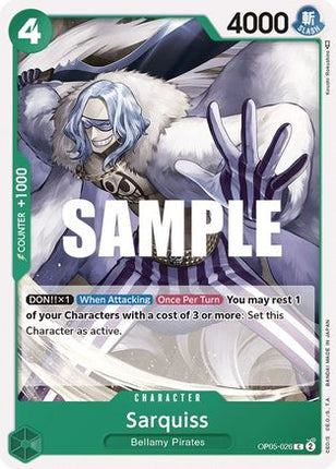 Sarquiss (OP05-026) - Awakening of the New Era