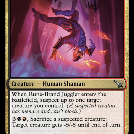 Rune-Brand Juggler [Murders at Karlov Manor]
