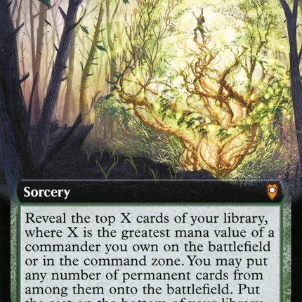 Majestic Genesis (Extended Art) [Commander Legends: Battle for Baldur's Gate]
