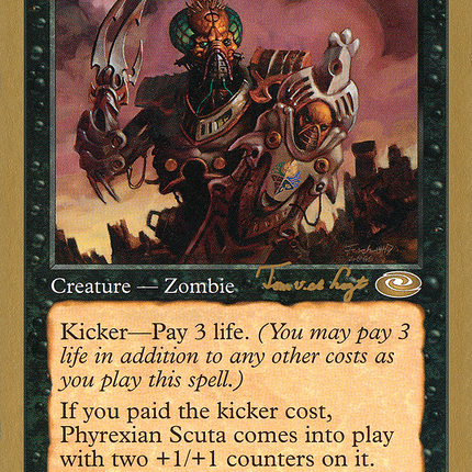 Phyrexian Scuta [World Championship Decks 2001]