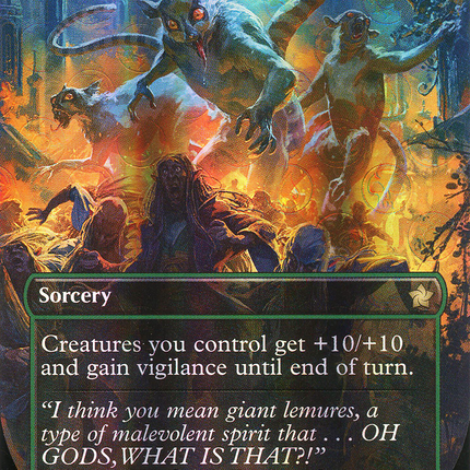 Preposterous Proportions (Borderless) [Foundations] Mana Foil