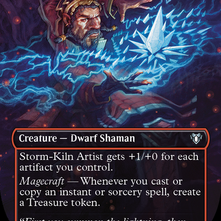 Storm-Kiln Artist (Borderless) [Commander Masters]