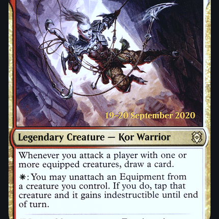 Akiri, Fearless Voyager [Zendikar Rising Promos] Prerelease Foil