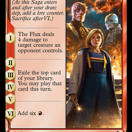 The Flux [Doctor Who] Surge Foil