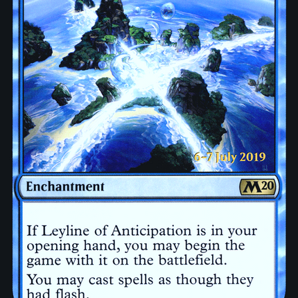 Leyline of Anticipation [Core Set 2020 Promos] Prerelease Foil