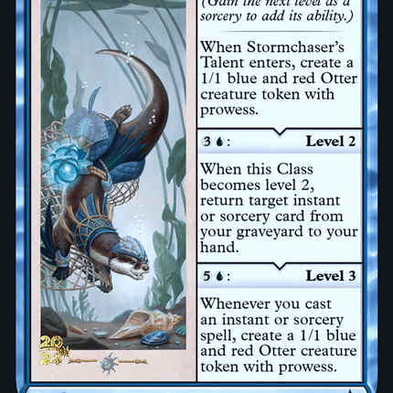 Stormchaser's Talent [Bloomburrow Promos] Prerelease Foil