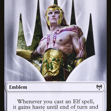 Tyvar Kell Emblem [Kaldheim Tokens]
