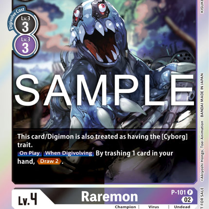 Raremon [P-101] (Limited Card Pack Ver.2) [Promotional Cards]