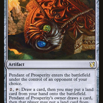 Pendant of Prosperity [Commander 2019]
