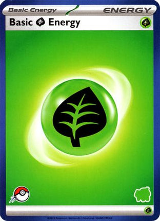 Basic Grass Energy (Blue Border) undefined- My First Battle
