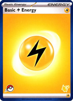 Basic Lightning Energy (Blue Border) undefined- My First Battle