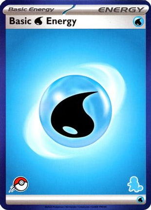 Basic Water Energy (Blue Border) undefined- My First Battle