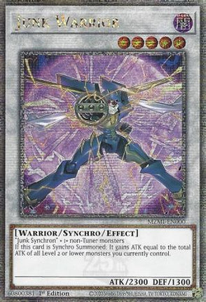 Junk Warrior (Quarter Century Secret Rare)  [MZMI-EN000] 1st Edition