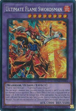 Ultimate Flame Swordsman  [MZMI-EN004] Collector's Rare 1st Edition
