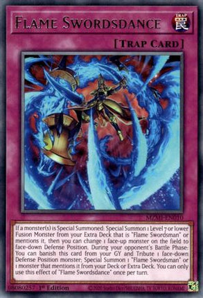 Flame Swordsdance [MZMI-EN010] Rare 1st Edition