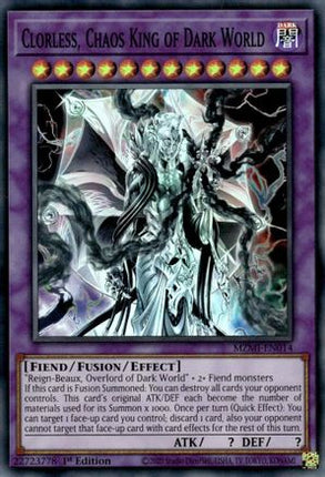 Clorless, Chaos King of Dark World (Super Rare) [MZMI-EN014] 1st Edition