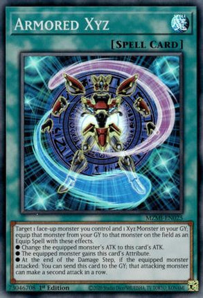 Armored Xyz (Super Rare) [MZMI-EN025] 1st Edition