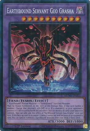 Earthbound Servant Geo Grasha (CR) (Collector's Rare) [MZMI-EN031] 1st Edition