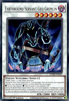 Earthbound Servant Geo Gremlin (Rare) [MZMI-EN032] 1st Edition