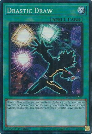 Drastic Draw  [MZMI-EN037] Collector's Rare 1st Edition