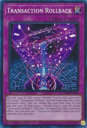 Transaction Rollback (CR) (Collector's Rare) [MZMI-EN038] 1st Edition